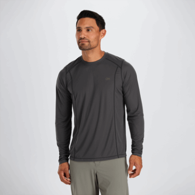 Outdoor Research Men's Echo Long Sleeve Tee Storm