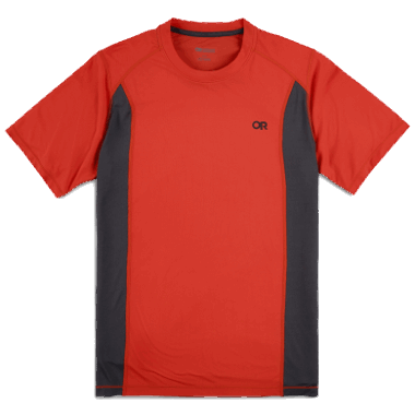 Outdoor Research Men's Echo T-Shirt Cranberry/Storm