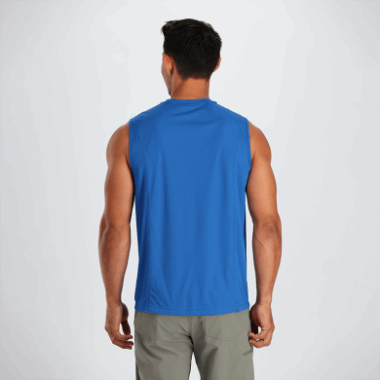 Outdoor Research Men's Echo Tank Classic Blue