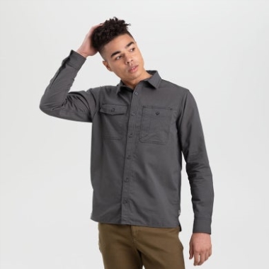 Outdoor Research Men's Chehalis L/S Work Shirt Storm