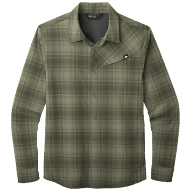 Outdoor Research Men's Astroman L/S Sun Shirt Fatigue Plaid