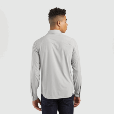 Outdoor Research Men's Astroman L/S Sun Shirt Pebble