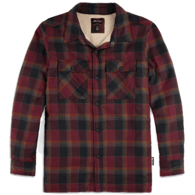Outdoor Research Men's Feedback Shirt Jacket Kalamata Plaid