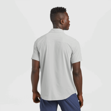 Outdoor Research Men's Astroman S/S Sun Shirt Pebble