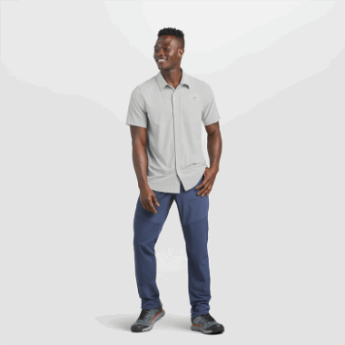 Outdoor Research Men's Astroman S/S Sun Shirt Pebble