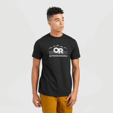 Outdoor Research Or Advocate S/S Tee Black/White