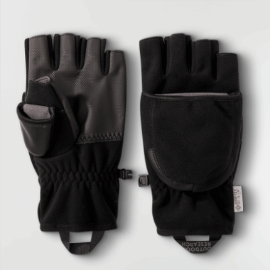 Outdoor Research Gripper Plus Convertible Mitts Black