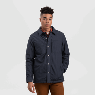 Outdoor Research Men's Lined Chore Jacket Naval Blue