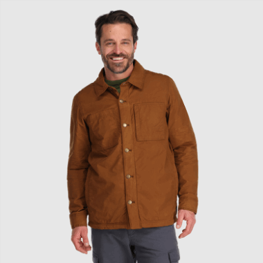Outdoor Research Men's Lined Chore Jacket Saddle