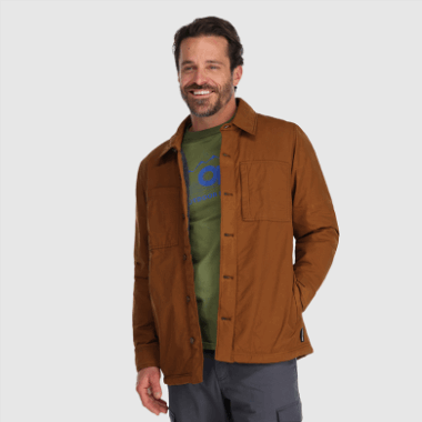 Outdoor Research Men's Lined Chore Jacket Saddle