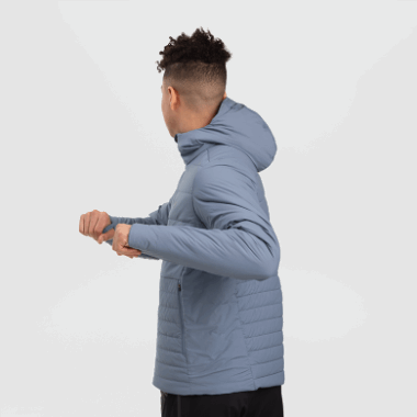 Outdoor Research Men's Shadow Insulated Hoodie Nimbus