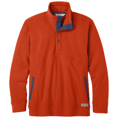 Outdoor Research Men's Trail Mix Snap Pullover Ii Redrock