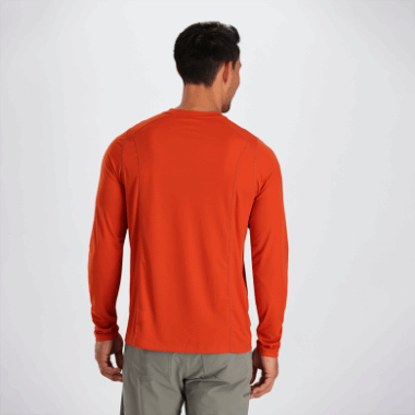 Outdoor Research Men's Echo Long Sleeve Tee Redrock