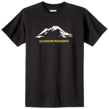Outdoor Research New Men's Mt Baker T-Shirt Black