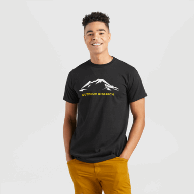 Outdoor Research New Men's Mt Baker T-Shirt Black