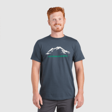 Outdoor Research New Men's Mt Baker T-Shirt Naval Blue