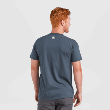 Outdoor Research New Men's Mt Baker T-Shirt Naval Blue