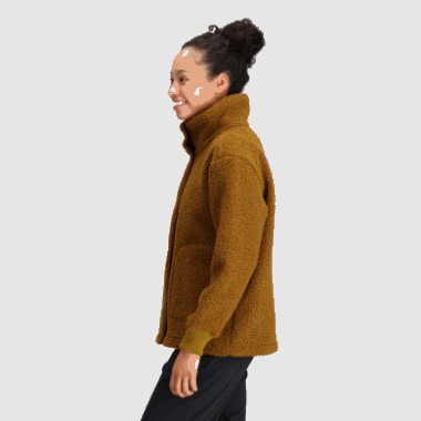 Outdoor Research Women's Juneau Sherpa Trucker Jacket Tapenade