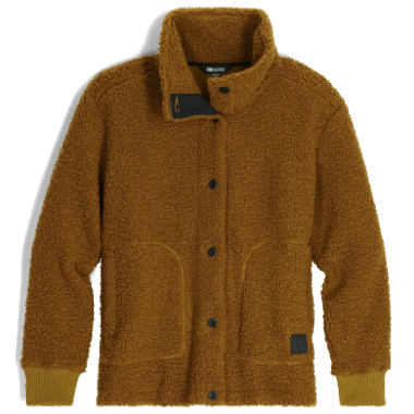 Outdoor Research Women's Juneau Sherpa Trucker Jacket Tapenade