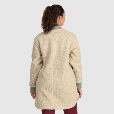 Outdoor Research Women's Juneau Sherpa Fleece Coat Fog