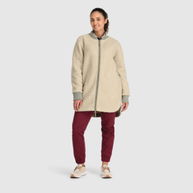 Outdoor Research Women's Juneau Sherpa Fleece Coat Fog