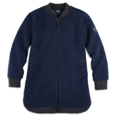 Outdoor Research Women's Juneau Sherpa Fleece Coat Naval Blue