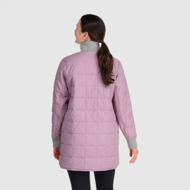 Outdoor Research Women's Shadow Reversible Parka Ash/Moth