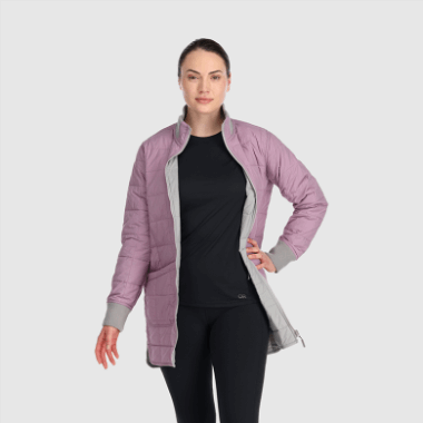 Outdoor Research Women's Shadow Reversible Parka Ash/Moth