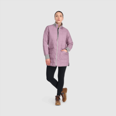 Outdoor Research Women's Shadow Reversible Parka Ash/Moth