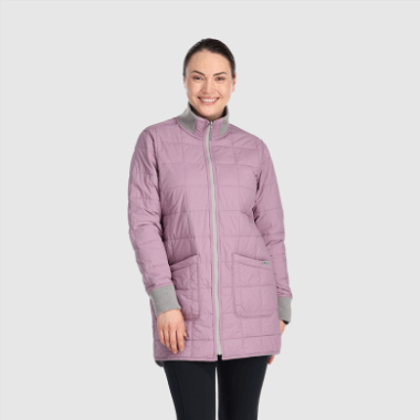 Outdoor Research Women's Shadow Reversible Parka Ash/Moth