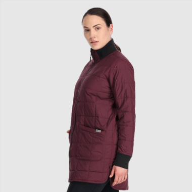 Outdoor Research Women's Shadow Reversible Parka Black/Kalamata