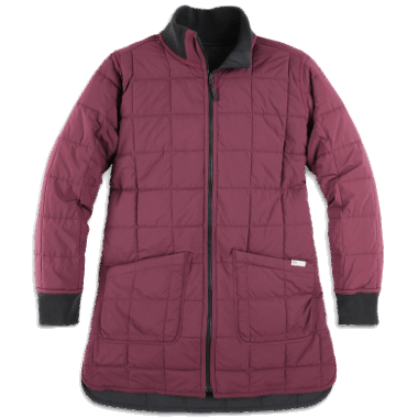 Outdoor Research Women's Shadow Reversible Parka Black/Kalamata