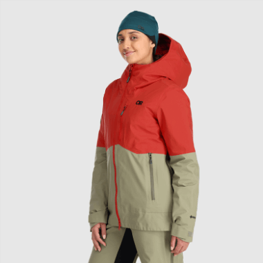 Outdoor Research Women's Hemispheres Ii Gore-Tex® Jacket Cranberry/Flint