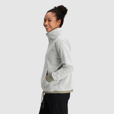 Outdoor Research Women's Trail Mix Quarter Zip Pullover Snow