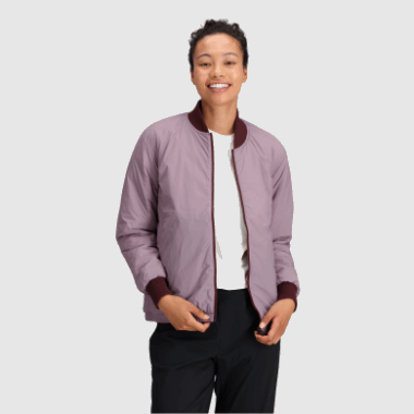 Outdoor Research Women's Shadow Reversible Bomber Kalamata/Moth