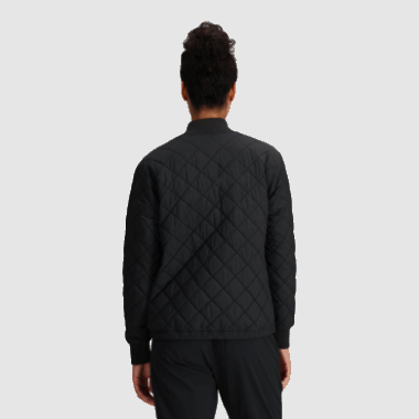Outdoor Research Women's Shadow Reversible Bomber Black/Loden