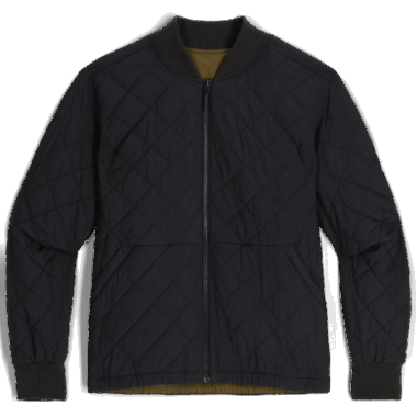 Outdoor Research Women's Shadow Reversible Bomber Black/Loden