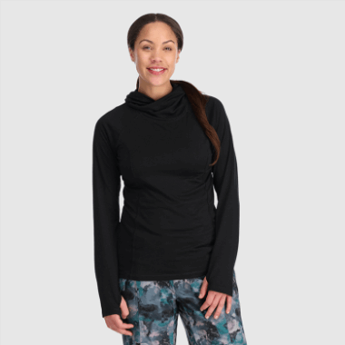 Outdoor Research Women's Alpine Onset Merino 150 Hoodie Black