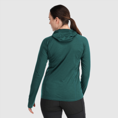 Outdoor Research Women's Alpine Onset Merino 150 Hoodie Treeline