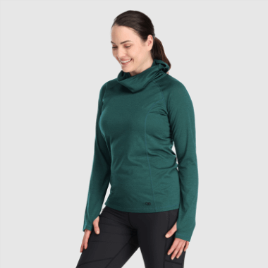 Outdoor Research Women's Alpine Onset Merino 150 Hoodie Treeline