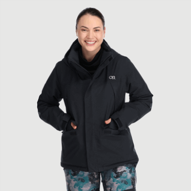 Outdoor Research Women's Snowcrew Reveler Jacket Black