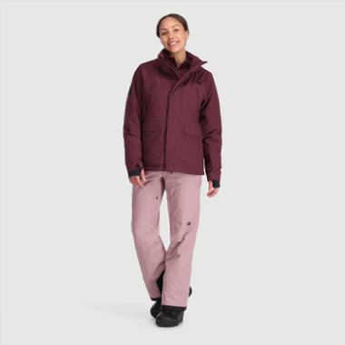 Outdoor Research Women's Snowcrew Reveler Jacket Kalamata