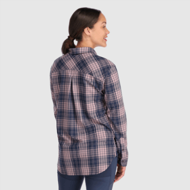 Outdoor Research Women's Kulshan Flannel Shirt Moth Plaid