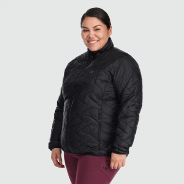 Outdoor Research Women's Superstrand Lt Jacket-Plus Black