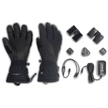 Outdoor Research Prevail Heated Gore-Tex Gloves Black