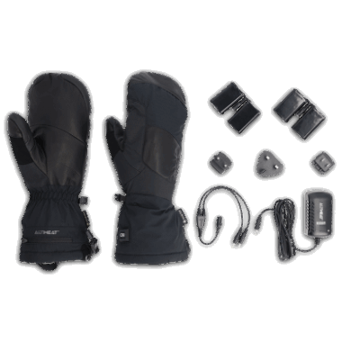 Outdoor Research Prevail Heated Gore-Tex Mitts Black