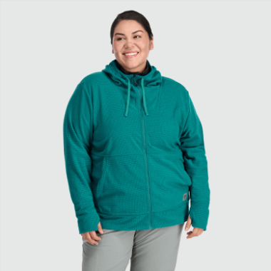 Outdoor Research Women's Trail Mix Hoodie Deep Lake