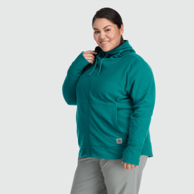 Outdoor Research Women's Trail Mix Hoodie Deep Lake