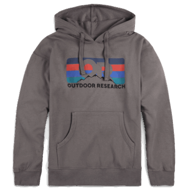 Outdoor Research Or Advocate Stripe Hoodie Charcoal
