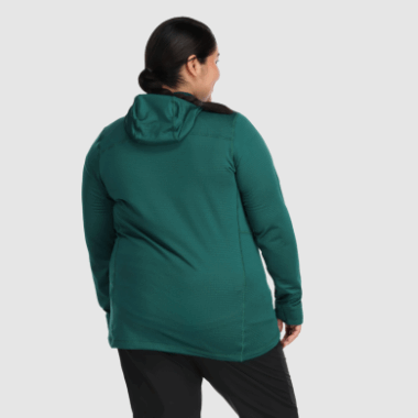 Outdoor Research Women's Vigor Full Zip Hoodie-Plus Treeline